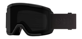 Masque de Ski Smith Unisexe Squad ChromaPop Sun Black Mirror Blackout