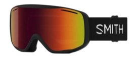 Ski Goggles Smith Unisex Rally Red Solx Mirror Antifog Black