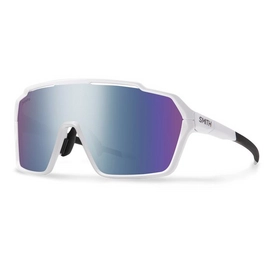 Zonnebril Smith Shift XL MAG White/ Chromapop Violet Mirror