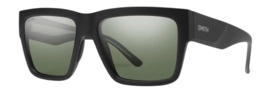 Sonnenbrille Smith Aufstellung Matt Black / Chromapop Gray Green