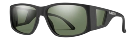 Zonnebril Smith Monroe Peak Matte Black/ Chromapop Polarized Gray Green