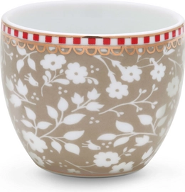 Eierdop PiP Studio Floral Khaki