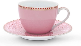 Espressokop PiP Studio Floral Pink (120 ml)