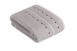 Bath Towel Vossen Atletico Light Grey (100 x 150 cm)