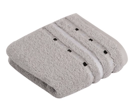 Serviette Invité Vossen Atletico Light Grey (Lot de 6)