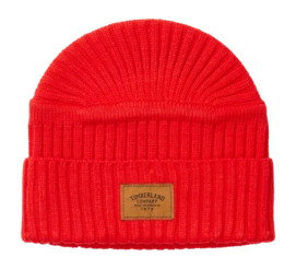 Beanie Timberland Men Ribbed Aura Orange