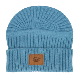 Beanie Timberland Men Ribbed Storm Blue