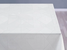 Tablecloth Södahl Complex White