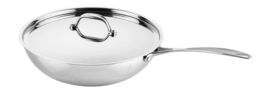 Wok Mepra Glamour Stone Silver 30 cm