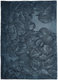 Theedoek Södahl Modern Rose China Blauw