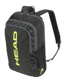Tennisrugzak HEAD Base Backpack 17L Black Neon Yellow