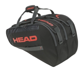 Padel Tas HEAD Base Padel Bag M Black Orange