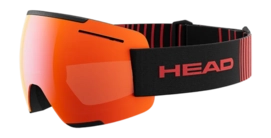 Skibril HEAD Unisex F-LYT Red/Black - Large