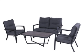 Loungeset Hartman Canberra 2+2+1 Ash Grey Olefin