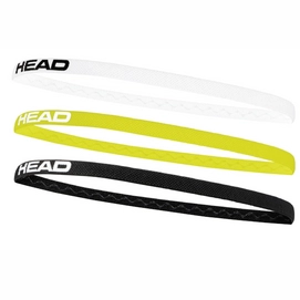 Headband HEAD Black White Yellow (3-Piece)