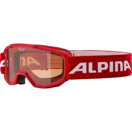 Skibrille Alpina Piney Red / SH Kinder