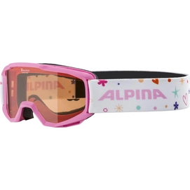Ski Goggles Alpina Junior Piney Rose Rose / SH
