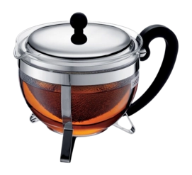 Theepot Bodum Chambord Chrome 1.3L