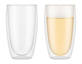 Glas Bodum Pavina Large Transparent 450 ml (Set van 2)