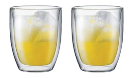 Glass Bodum Bistro Large Transparent 450ml (Set of 2)