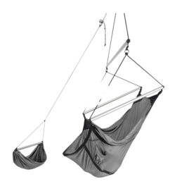 Hangstoel Ticket To The Moon Moon Chair Dark Grey