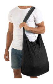 Schoudertas Ticket To The Moon Eco Bag Large Black Black