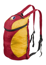 Rugzak Ticket To The Moon Mini Backpack Burgundy Dark Yellow