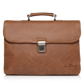 Laptoptas Castelijn & Beerens Carisma Cognac 15,6"