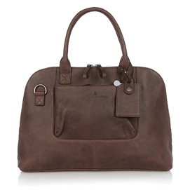 Compacte Laptoptas Castelijn & Beerens Carisma Dames Mocca 13,3"