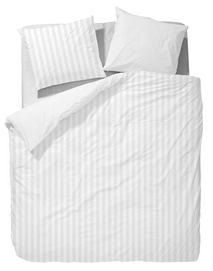 Dekbedovertrek Marc O'Polo Classic Stripe White Satijn
