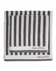 Serviette de Bain Marc O'Polo Classic Stripe Anthracite Silver
