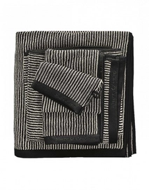 Serviette de Bain Marc O'Polo Timeless Tone Stripe Night Oatmeal