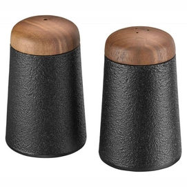 Salière et Poivrière Skeppshult Fonte Walnut 8 cm