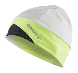 Beanie Craft Unisex Adv Lumen Fleece Hat Ash White Flumino - L/XL