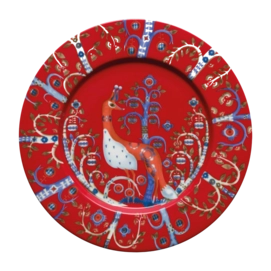 Dinner plate Iittala Taika Red 22 cm 25