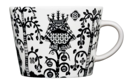 Cappuccino Cup Iittala Taika Black 200 ml