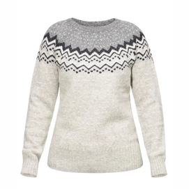 Trui Fjällräven Women Övik Knit Sweater Grey-XXS