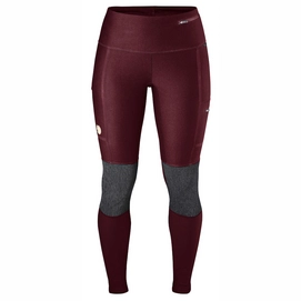 Legging Fjällräven Femme Abisko Trekking Tights Dark Garnet