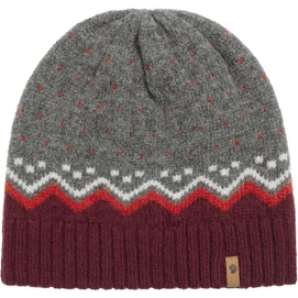 Muts Fjallraven Ovik Knit Hat Dark Garnet
