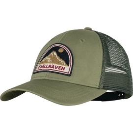 Pet Fjallraven Badge Langtradarkeps Green (L/XL)
