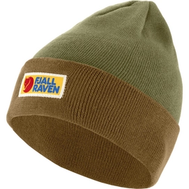 Bonnet Fjällräven Vardag Classic Beanie Buckwheat Marron Laurel Green