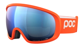 Masque de Ski POC Unisexe Fovea Zink Orange/Partly Sunny Blue