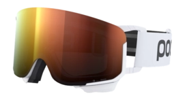 Skibrille POC Nexal Mid Unisex Hydrogen White / Partly Sunny Orange