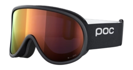 Masque de Ski POC Unisexe Retina Uranium Black/Partly Sunny Orange