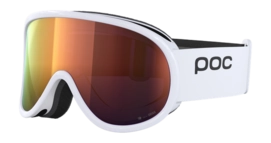 Masque de Ski POC Unisexe Retina Hydrogen White/Partly Sunny Orange