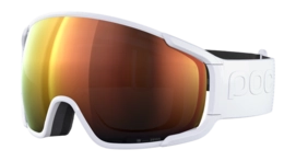Skibrille POC Zonula Hydrogen Unisex White / Partly Sunny Orange