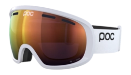 Masque de Ski POC Unisexe Fovea Hydrogen White/Partly Sunny Orange