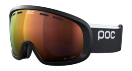 Skibrille POC Fovea Mid Unisex Uranium Black / Partly Sunny Orange