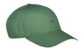 Pet GANT Men Shield Cotton Twill Cap Kalamata Green 25