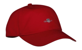 Pet GANT Men Shield Cotton Twill Cap Ruby Red 25